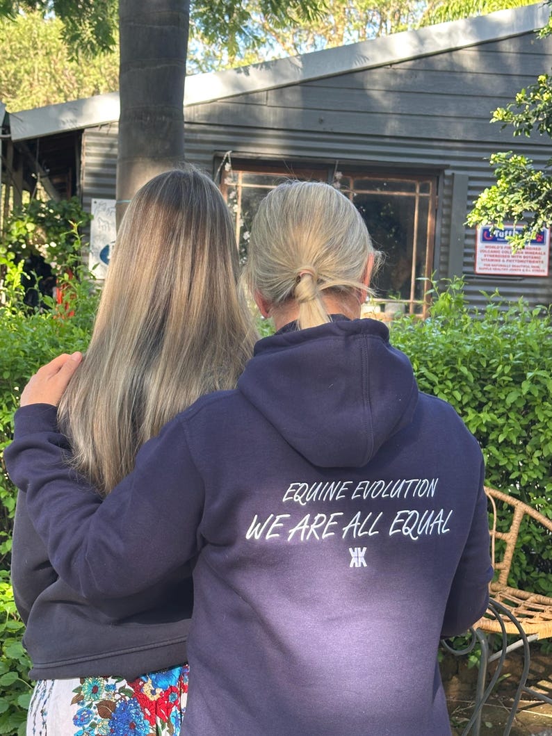 Equine Evolution Hoodie: "We Are All Equal"